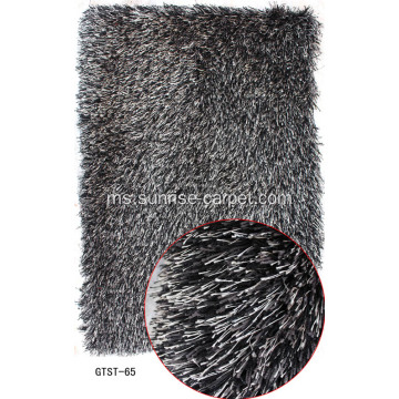 Permaidani dan poliester Silk Shaggy Rugs